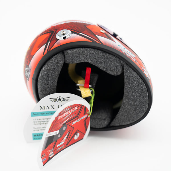 Max Orido Mini Helmet 1:2 Scale RED Edition 2025 (Carbon Fiber