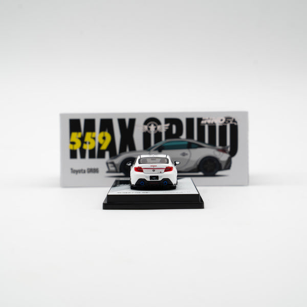 Max Orido x AlphaRex GR86 1:64 Diecast Model (WHITE) or LUCKY