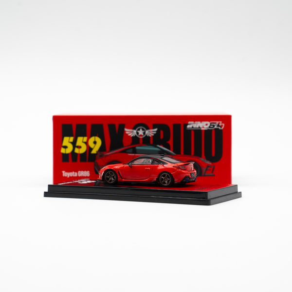 Max Orido x AlphaRex GR86 1:64 Diecast Model (RED) or LUCKY GOLD