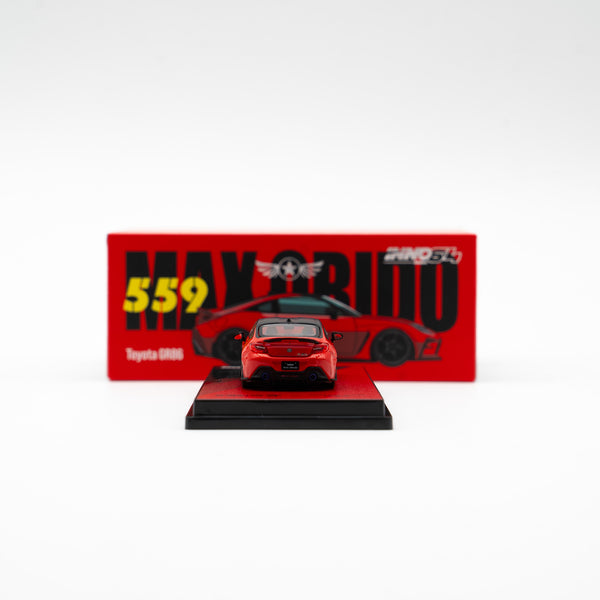Max Orido x AlphaRex GR86 1:64 Diecast Model (RED) or LUCKY GOLD
