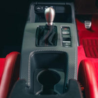 MAX ORIDO x Axis Parts Dry Carbon Cup Holder Cover — Civic FL RHD