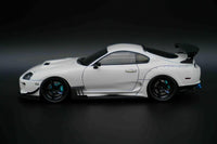 IGNITION MODEL 1:18 RIDOX Toyota Supra RZ JZA80 — White — Signed