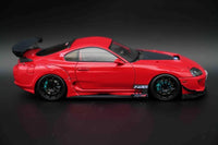 IGNITION MODEL 1:18 Toyota Supra ORIDO-STREET Ver. 2 — Red — Signed Box