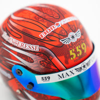 Max Orido Mini Helmet 1:2 Scale RED Edition 2025 (Carbon Fiber)
