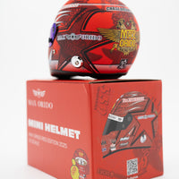 Max Orido Mini Helmet 1:2 Scale RED Edition 2025 (Carbon Fiber)