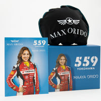 Maaya Orido Mini Helmet 1:2 Scale 2025 Edition (Carbon Fiber)