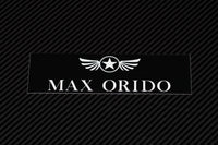 MAXORIDO bumper sticker (black)