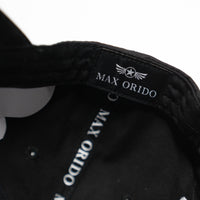 MAX ORIDO Basic Black Cap