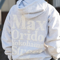 MAX ORIDO essential pull over hoodie