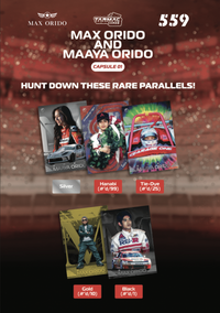 MAX ORIDO and Maaya Orido Capsule 01 Tarmac Cards