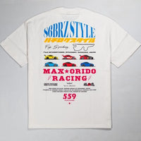 MAX ORIDO 86/BRZ Style White T-Shirt