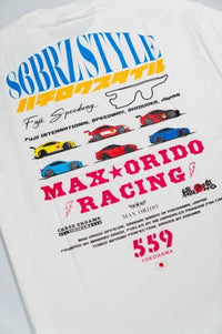 MAX ORIDO 86/BRZ Style White T-Shirt