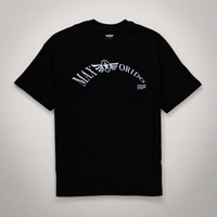 MAX ORIDO Warped Logo T-Shirt